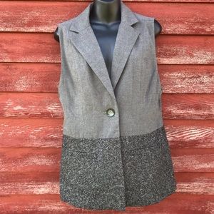 CAbi Over The Moon Sleeveless Blazer Vest